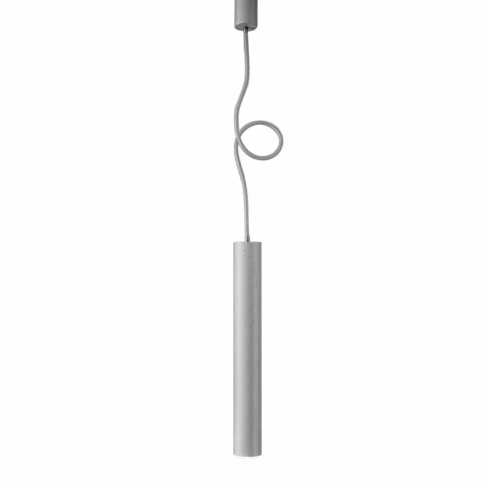Modern Tubular Suspension Lamp with Flexible Cable - Tubò Aldo Bernardi Viadurini
