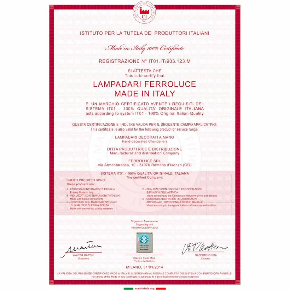 Chandelier vintage revisited ceramic Kelly Ferroluce Viadurini