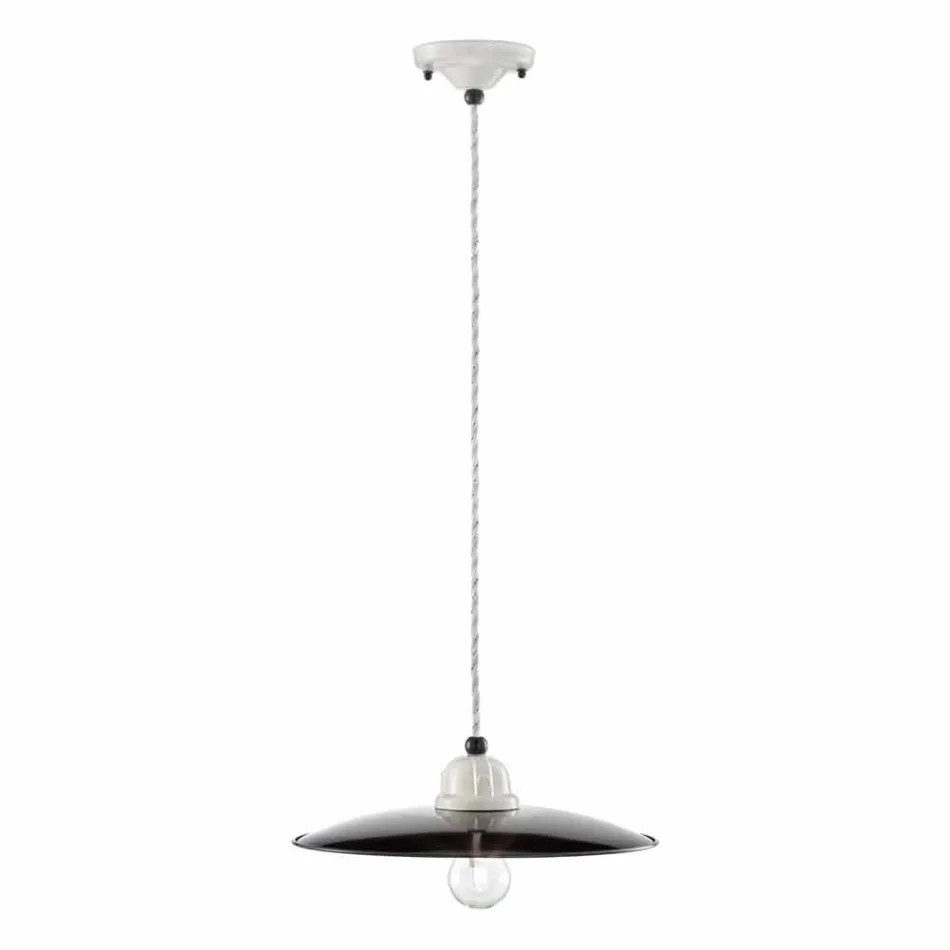 Chandelier vintage revisited ceramic Kelly Ferroluce Viadurini