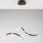 Handcrafted Glass and Metal Lamp Made in Italy for Living Room and Bedroom - Pictor Viadurini