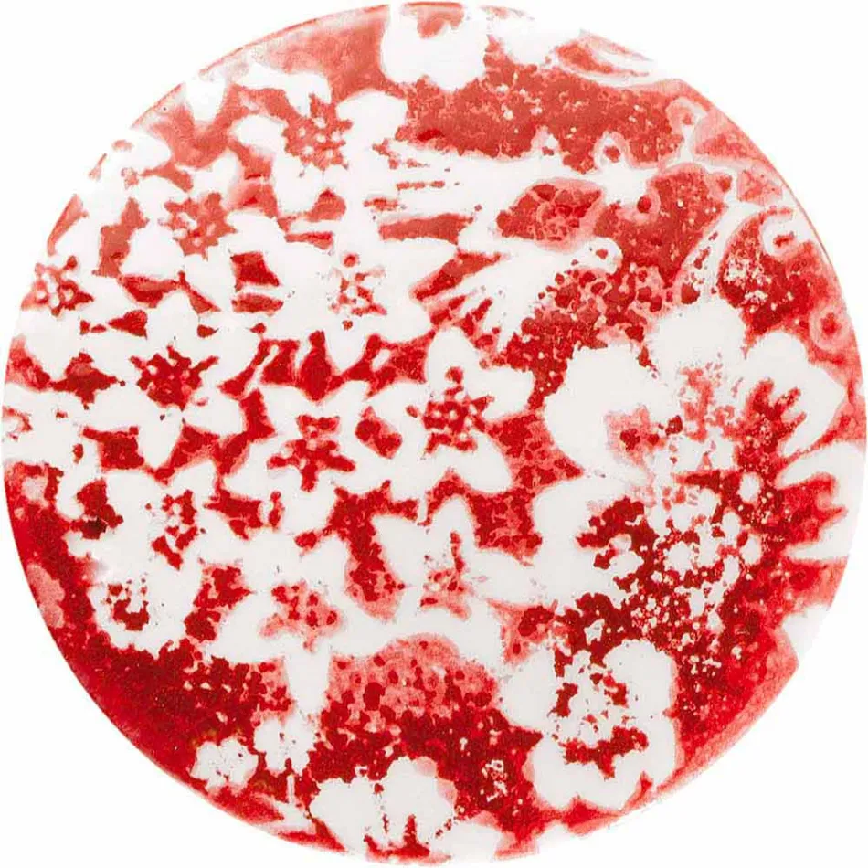 Cylindrical Suspension Lamp Colored Ceramic Made in Italy - Ferroluce Pi Viadurini