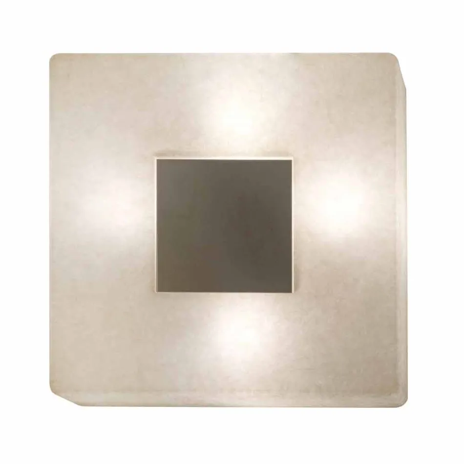 In-es.artdesign Ego designer wall mirror lamp in nebulite Viadurini