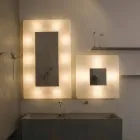 In-es.artdesign Ego designer wall mirror lamp in nebulite Viadurini