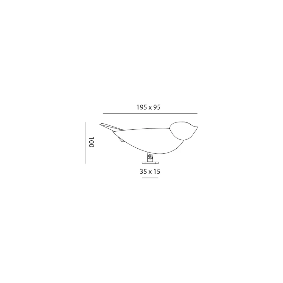 Table Lamp in Enamelled Tuscan Majolica Made in Italy - Uccellino Viadurini