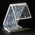 LED Standing Lamp Acrylic Crystal Laser Decoration - Possett Viadurini