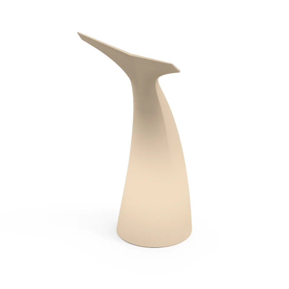 Coda - Two-Color Outdoor Lamp in Polyethylene Made in Italy Viadurini