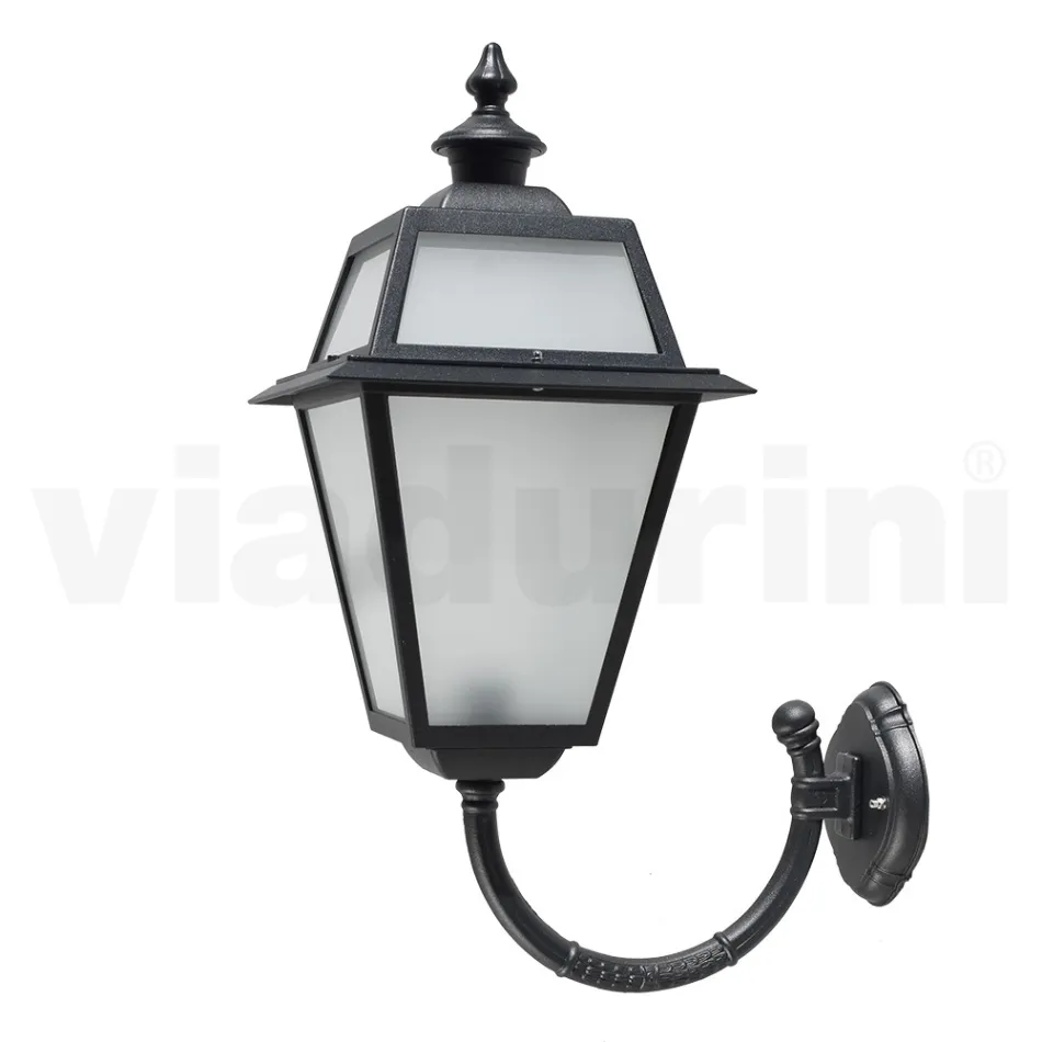 Outdoor Wall Lamp in Aluminium and Glass Made in Italy - Vivian Viadurini