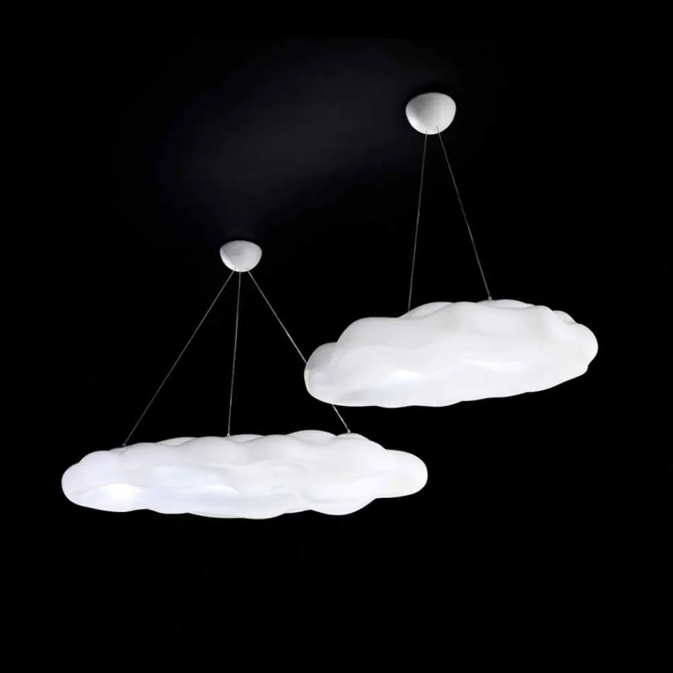 Outdoor Design Suspension Lamp in Polyethylene - Nefos by Myyour Viadurini