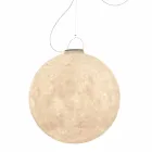 In-es.artdesign Luna Out suspension outdoor lamp in nebulite Viadurini