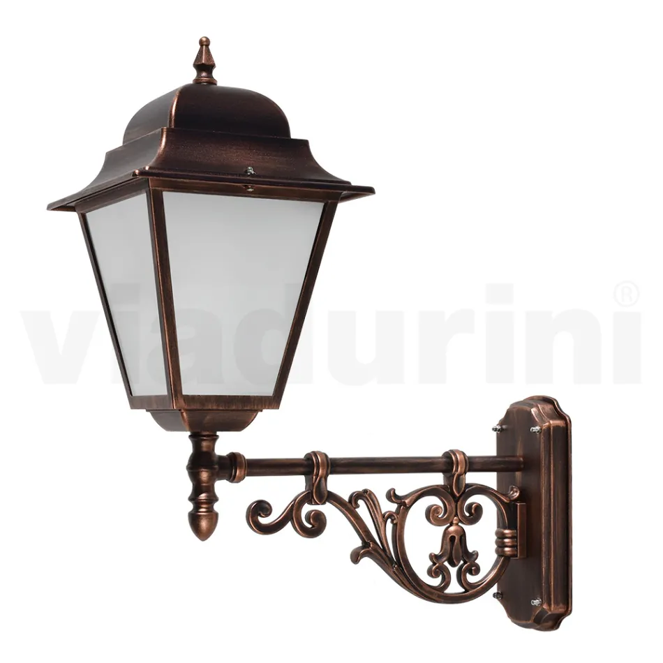 Outdoor Lamp in Glass and Aluminium in 5 Different Finishes - Alchemist Viadurini