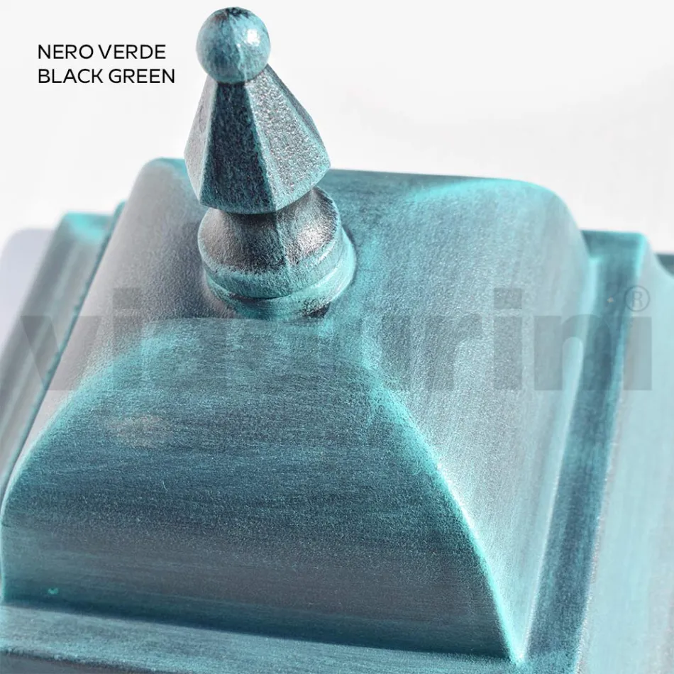 Outdoor Lamp in Glass and Aluminium in 5 Different Finishes - Alchemist Viadurini