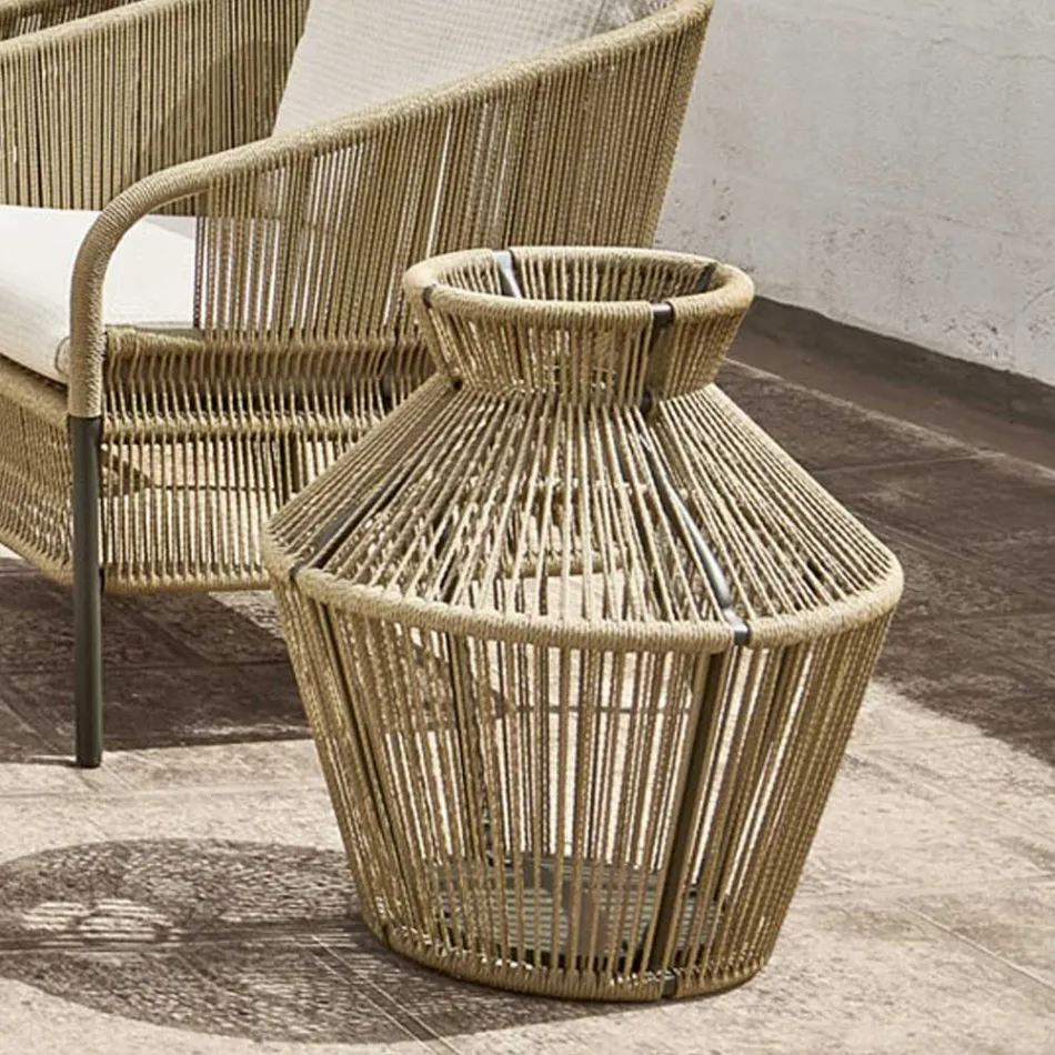 Fibre and Aluminium Garden Lamp Made in Italy - Cricket by Varaschin Viadurini