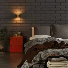 Modern wall lamp in brass and steel Ø11xh.11xsp.12 cm Bernadet Viadurini