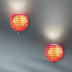 Artisan Wall Lamp in Venetian Blown Glass - Bolle Balloton Viadurini