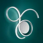 Wall Lamp with LED in Painted Metal Modern Design - Trella Viadurini