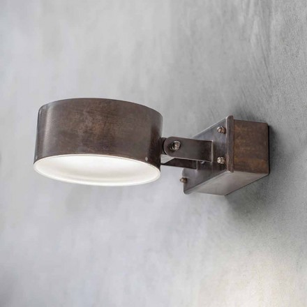 Brass Wall Lamp Made in Italy - Acelum Aldo Bernardi Viadurini