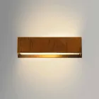 Design wall lamp in brass and steel Ø35xh.10xsp.9 cm Harya Viadurini