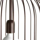 Wall lamp in steel Ø35xh.70xL.catalogue cm Bibiana Viadurini