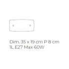 Hand Blown Mother of Pearl Glass Wall Lamp in Venice - Chrystal Viadurini