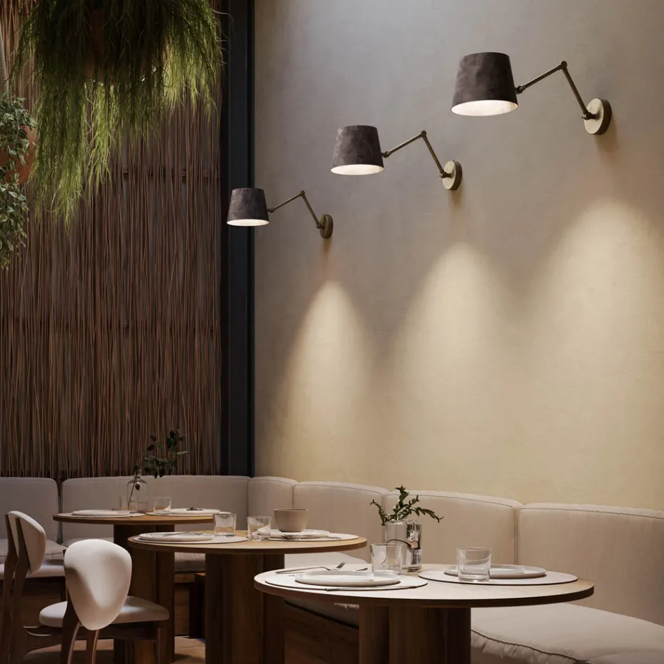 Reporter Il Fanale adjustable industrial wall lamp Viadurini