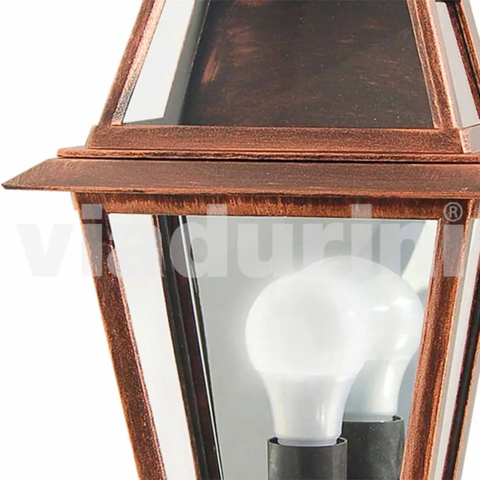 Wall lamp for classic outdoor made in Italy, Kristel aluminium Viadurini