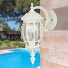 Outdoor Wall Lamp in White Aluminium Made in Italy - Dodo Viadurini