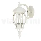 Outdoor Wall Lamp in White Aluminium Made in Italy - Dodo Viadurini