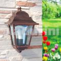 Outdoor wall lamp made with aluminium, produced in Italy, Aquilina