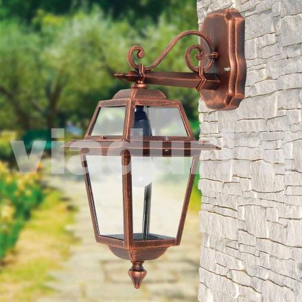 Outdoor wall lamp in aluminium made in Italy, Kristel Viadurini