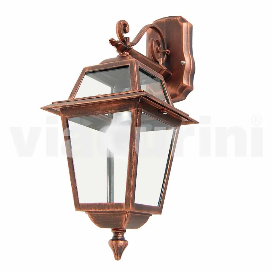 Outdoor wall lamp in aluminium made in Italy, Kristel Viadurini