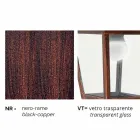 Outdoor wall lamp in aluminium made in Italy, Kristel Viadurini