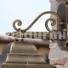 Outdoor wall lamp in aluminium made in Italy, Aquilina Viadurini