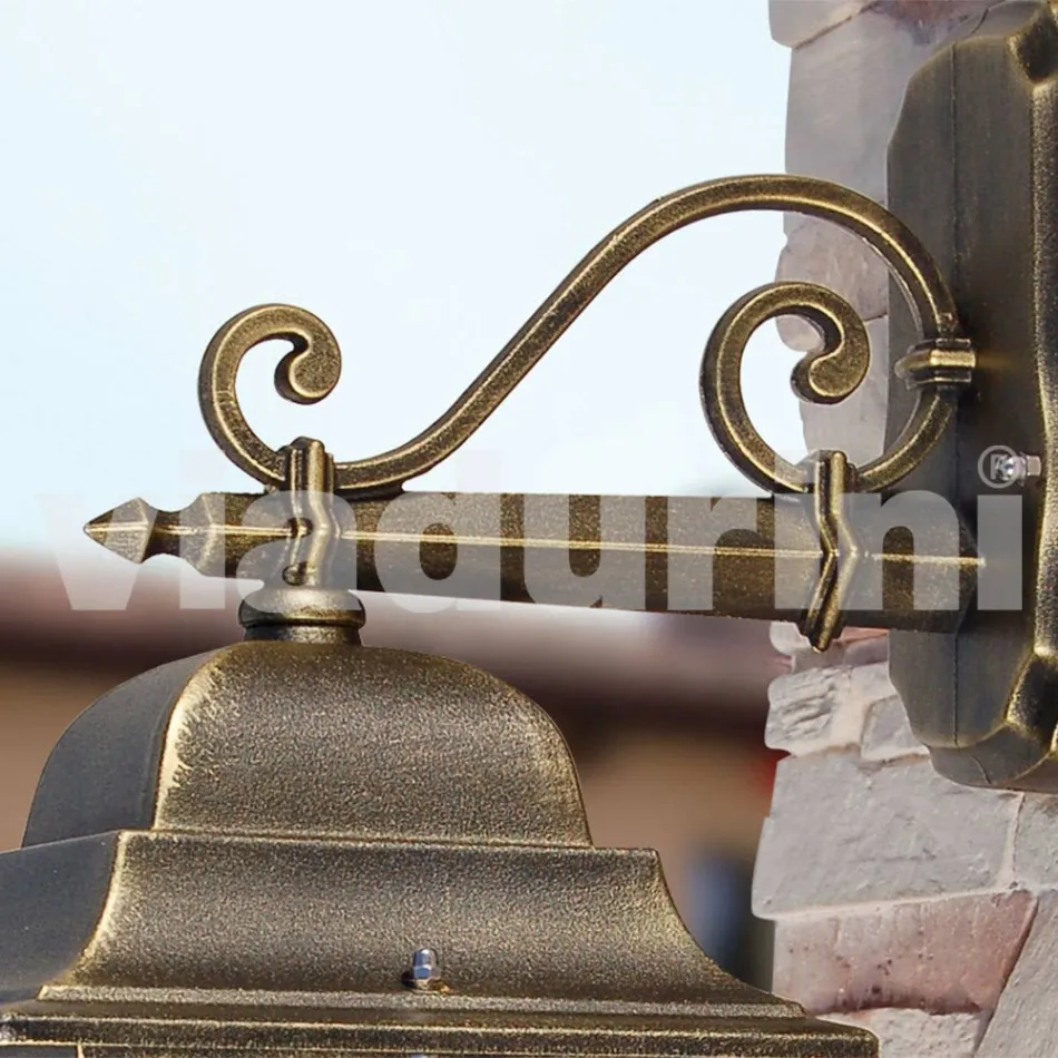 Outdoor wall lamp in aluminium made in Italy, Aquilina Viadurini