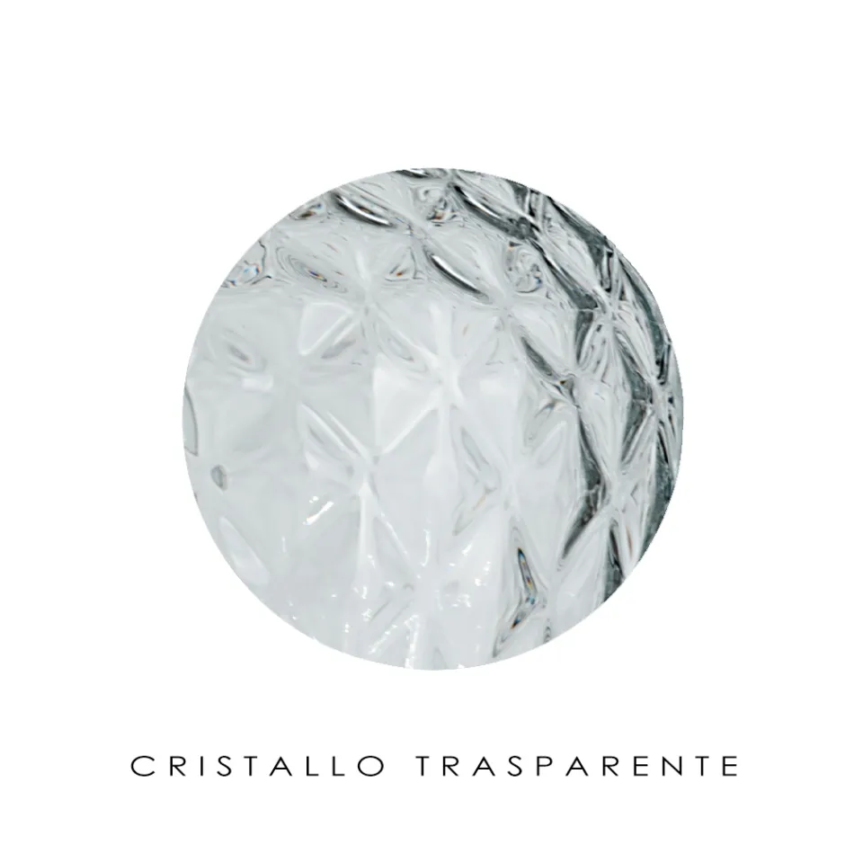 Handcrafted Venetian Blown Glass Table Lamp - Dalia Balloton Viadurini