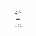 Table Lamp with Structure in Oak and Metal Made in Italy - Lumetto Viadurini