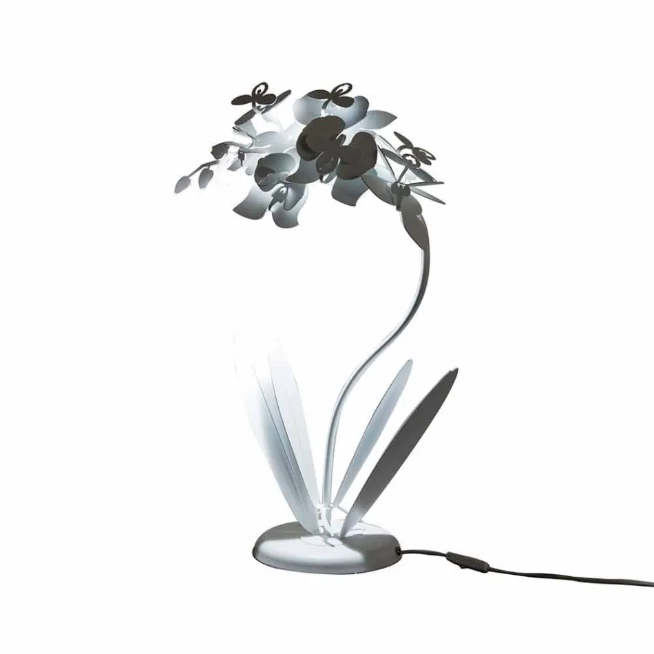Modern Design Iron Table Lamp Made in Italy - Amorpha Viadurini