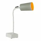 Table lamp In-es.artdesign Paint T2 flexible concrete stem Viadurini