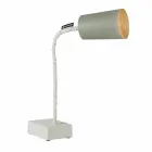 Table lamp In-es.artdesign Paint T2 flexible concrete stem Viadurini