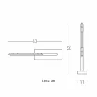 Table Lamp in Brass and Resin with Marble Base Made in Italy - Quizza Viadurini