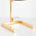 Table Lamp in Brass with Gold or Palladium Finish Made in Italy - Adana Viadurini