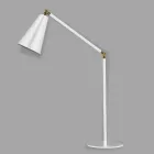 Modern Table Lamp with Metal Structure Made in Italy - Zaira Viadurini