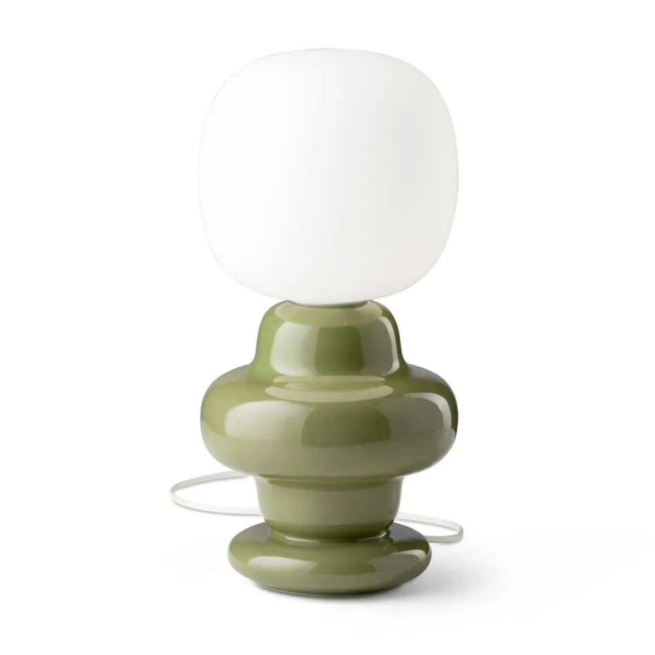 Table Lamp Made of Ceramic and Glass Made in Italy - Capocabana Viadurini