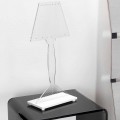 Moulded table lamp in plexiglass, LED light, Ferla 