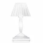 Shaped table lamp, Ferla plexiglass LED light Viadurini