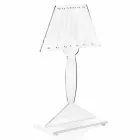 Shaped table lamp, Ferla plexiglass LED light Viadurini