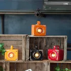 Industrial style table lamp in ceramic and iron Valerie Viadurini