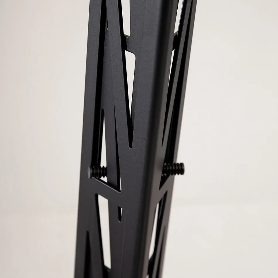 Extendable Floor Lamp Aluminium Matt Black Ladder Design - Watchful Viadurini