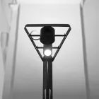 Extendable Floor Lamp Aluminium Matt Black Ladder Design - Watchful Viadurini
