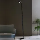 Extendable Floor Lamp Aluminium Matt Black Ladder Design - Watchful Viadurini