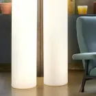 Slide Fluo cylindrical floor lamp made in Italy Viadurini
